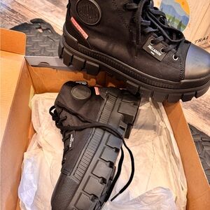Palladium Black Tactical Boots